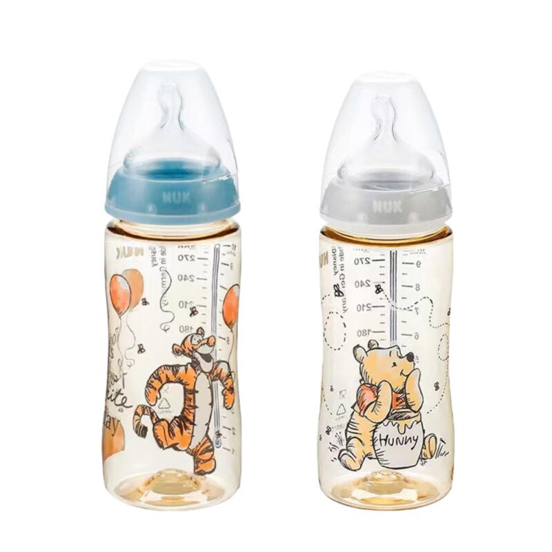 NUK First Choice Flasche 300ml Blau + Grau Vorteilset (2st)