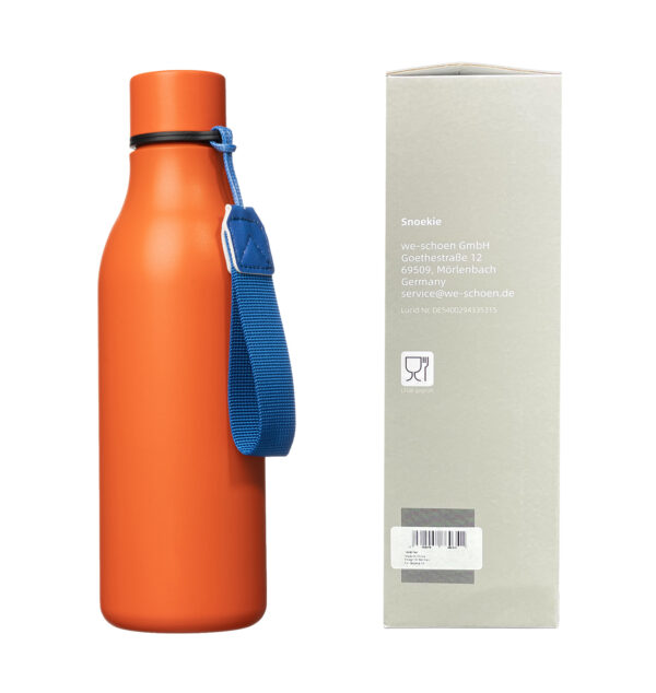 Snoekie Thermosflasche 530ml orange – Bild 2