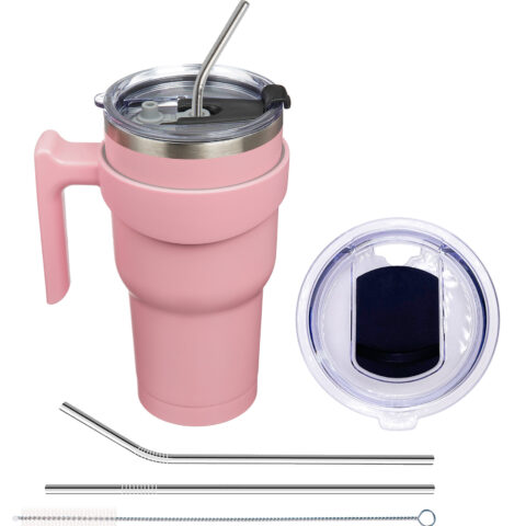 10 Snoekie Reise-Thermosbecher 900ml rosa