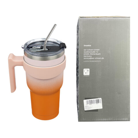 11 Snoekie Reise-Thermosbecher 900ml orange