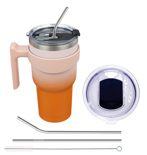 Snoekie Reise-Thermosbecher 900ml orange – Bild 6