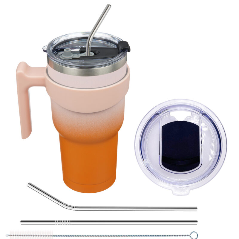 12 Snoekie Reise-Thermosbecher 900ml orange