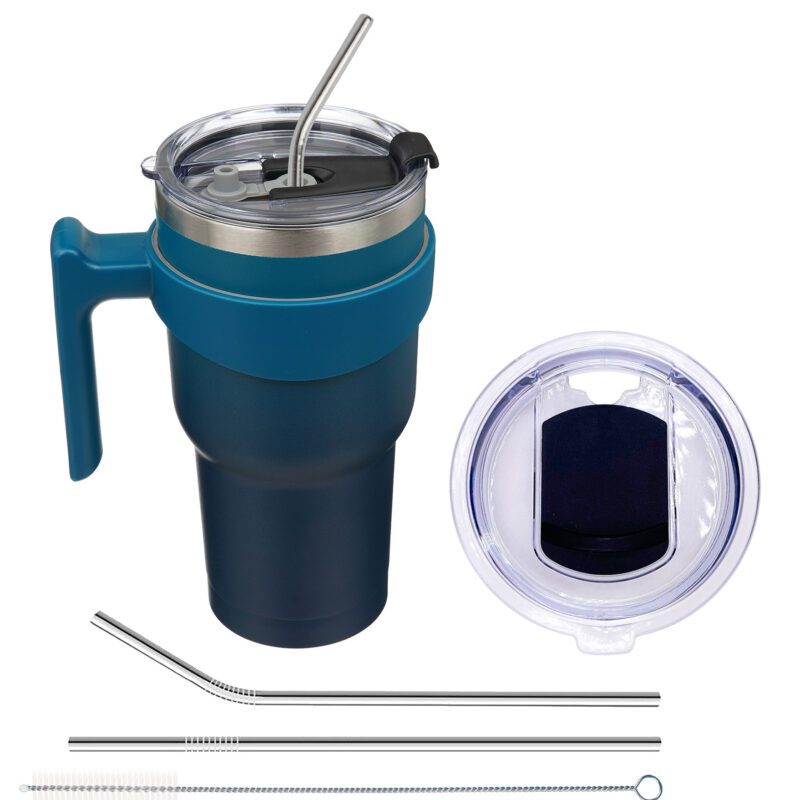 13 Snoekie Reise-Thermosbecher 900ml dunkel blau