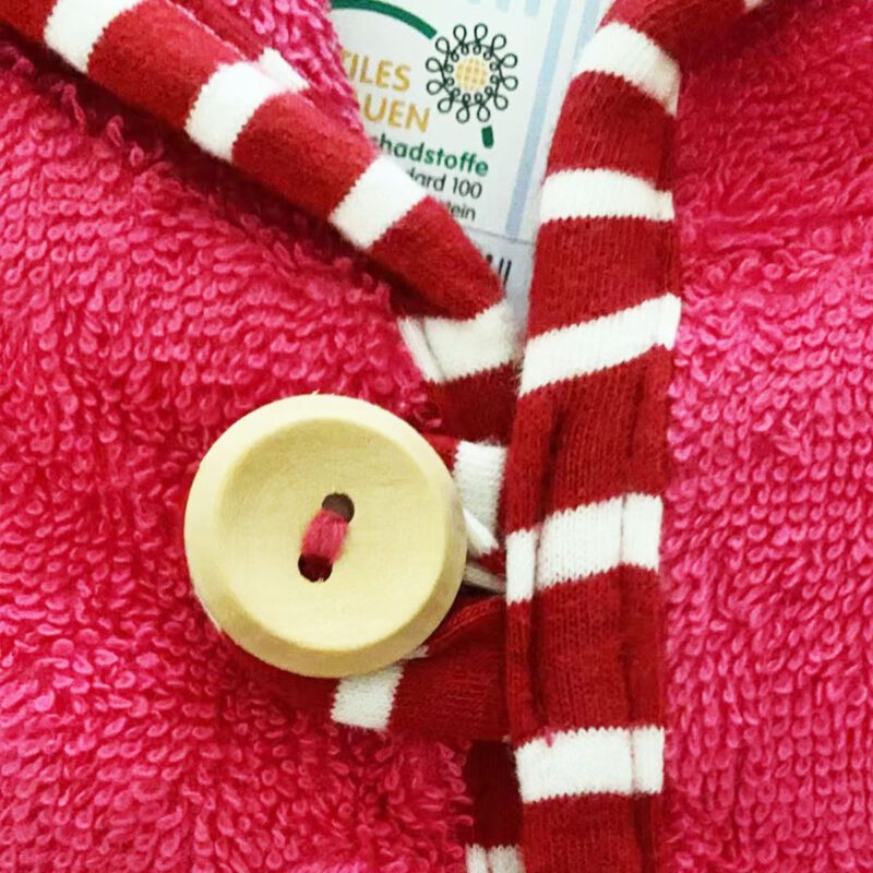 Morgenstern Kinder Badeponcho aus Baumwolle Schloss