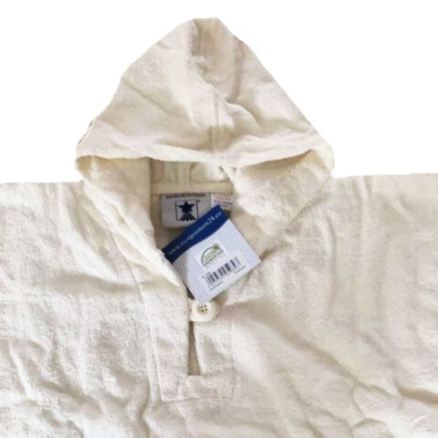 Morgenstern Kinder Badeponcho aus Baumwolle Schloss