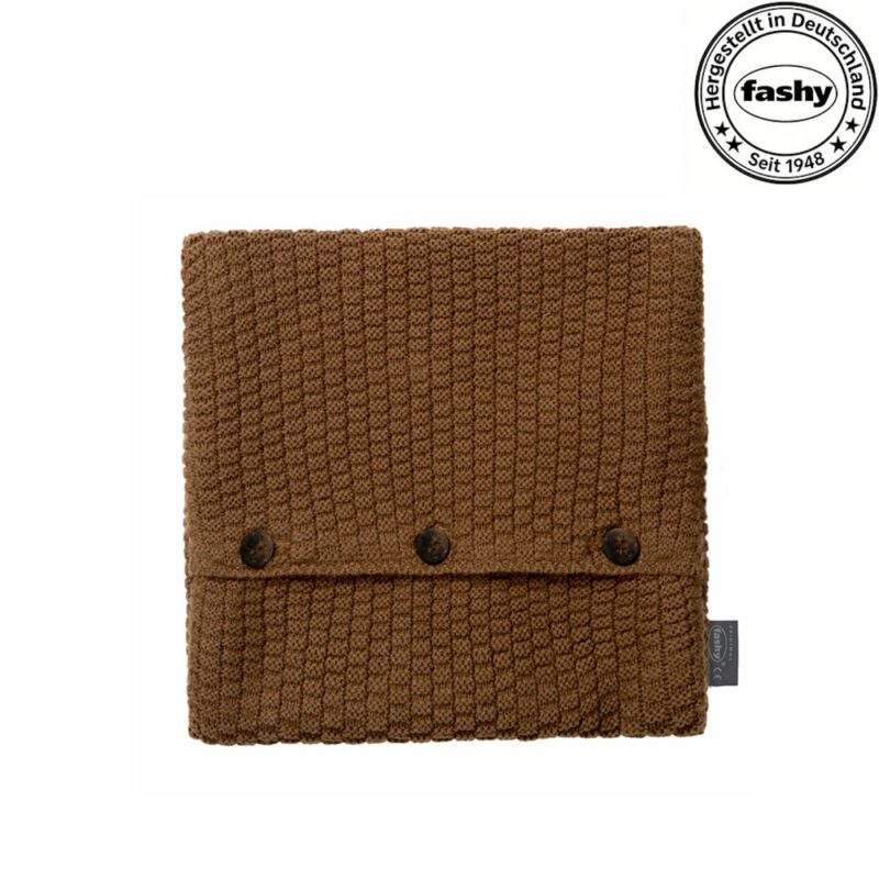 Fashy Wärmflasche mit gestricktem Kissenbezug