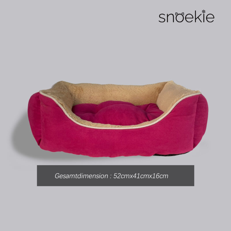 2 snoekie rechteckige Hundebett ,Ping