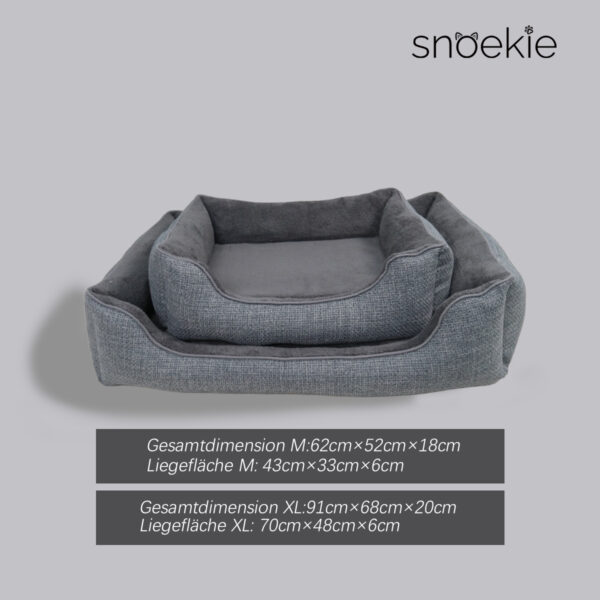snoekie super großer Hundebett, Gaia M/XL – Bild 2