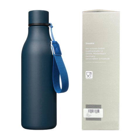 2 Snoekie Thermosflasche 530ml dunkel blau