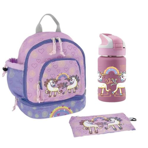 LAKEN Kinderrucksack Kinder-Thermosflasche 0,35 L