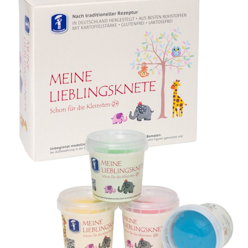 Maleranzug Feuchtmann - KLECKSi 8 Flaschen hochwertige Malfarbe á 30 g