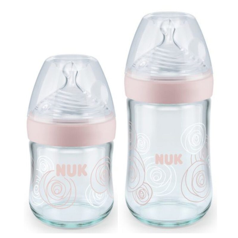 Babyflasche NUK Baby Glasflasche VORTEIL set 240ml+120ml