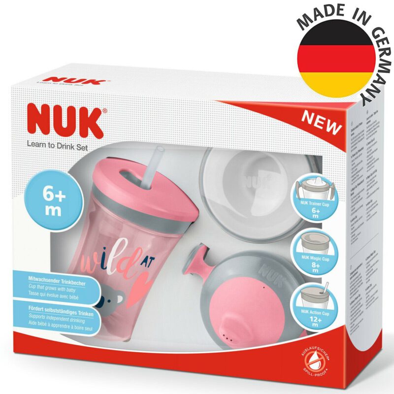 Trinklernbecher NUK Magic Cup Trinklernbecher, 360° Trinkrand, 8+ Monate, Koala 230ml