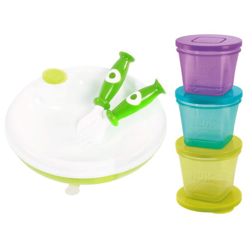 f30de485-99b2-4974-8b9b-d0e059f9abc7 Warmhalteteller Set + NUK Fresh Foods Frischebehälter