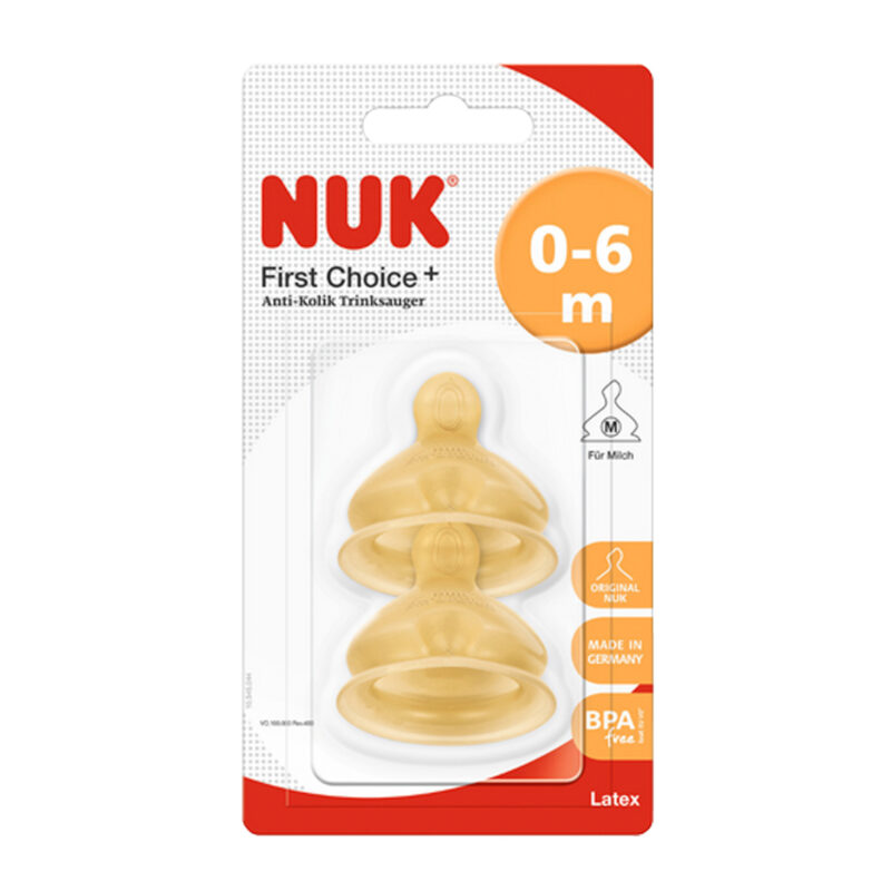 NUK First Choice Plus Latex-Trinksauger