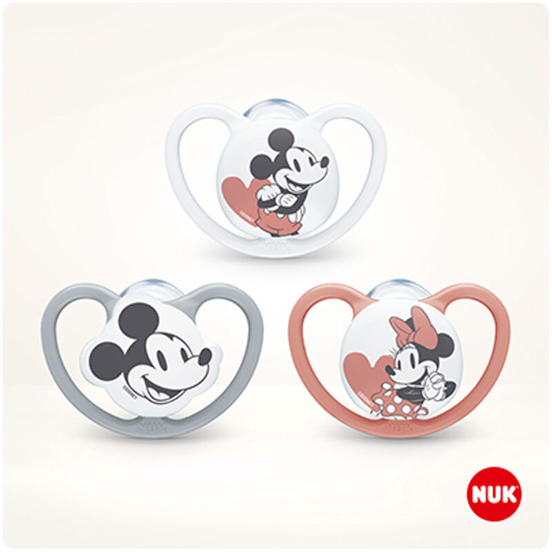 NUK Disney Mickey Mouse Space Silikon-Schnuller