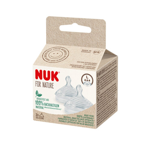 NUK for Nature Silikon-Trinksauger