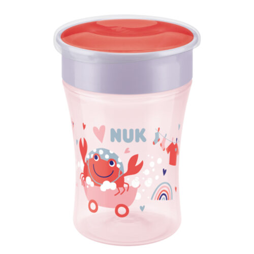 NUK Magic Cup 230ml mit Trinkrand und Deckel