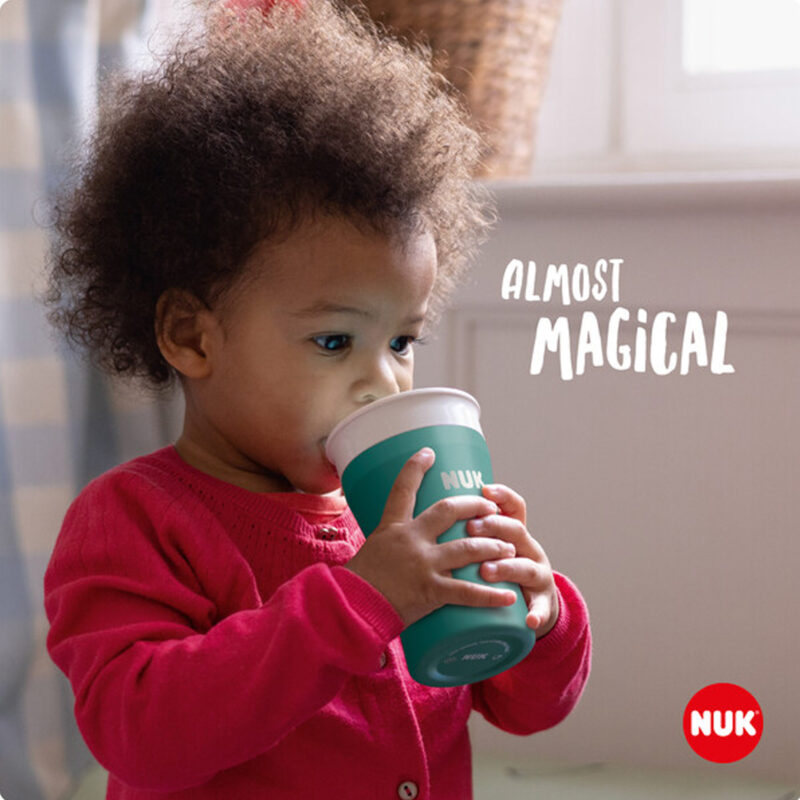 NUK Magic Cup Edelstahl 230ml