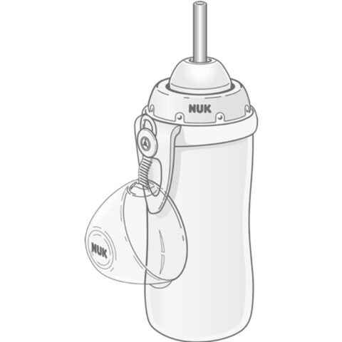 NUK Ersatztrinkhalm für Flexi Cup