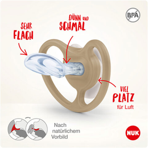 NUK Disney Mickey Mouse Space Silikon-Schnuller