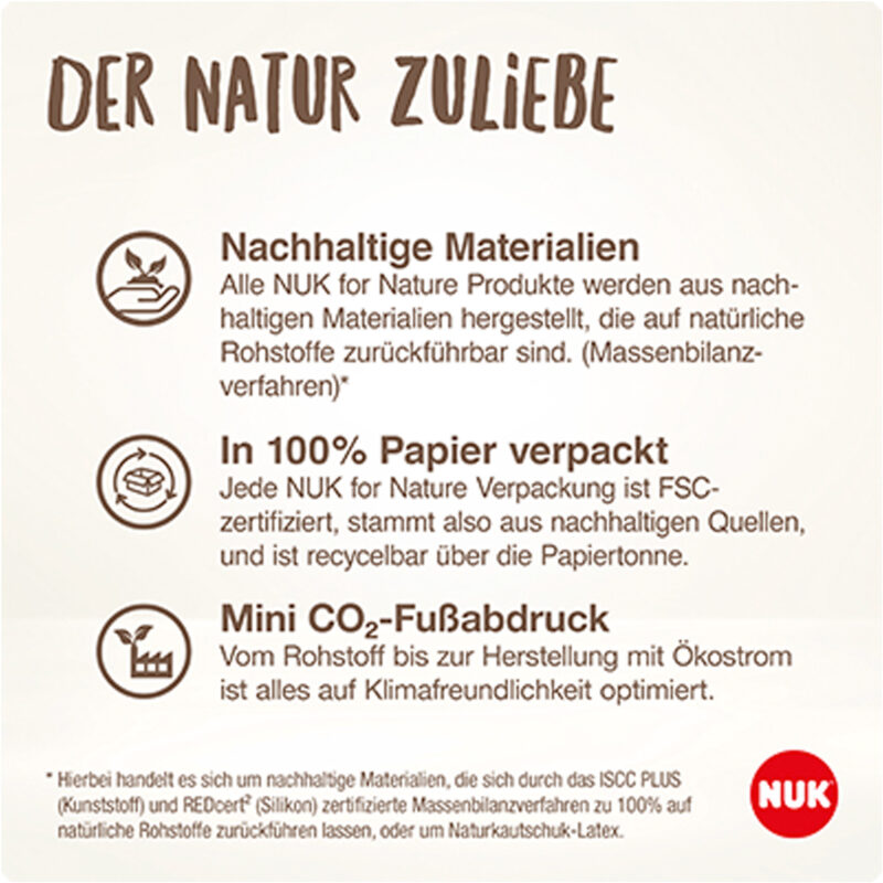 NUK for Nature Trinklernflasche 150ml mit Temperature Control