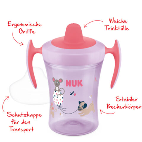 7 NUK Trinklernset 230ml