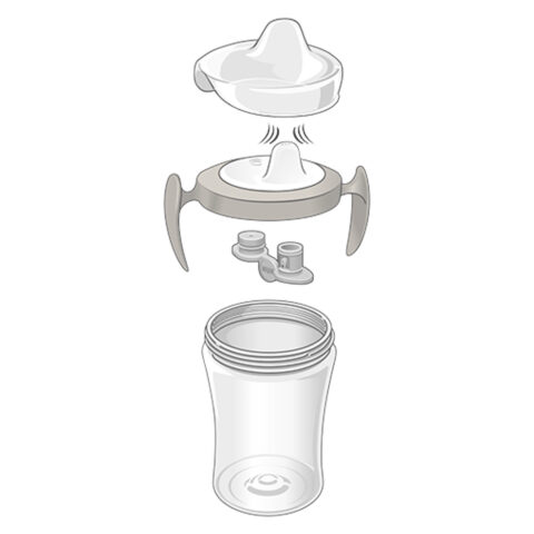 NUK Trainer Cup 230ml mit Trinktülle