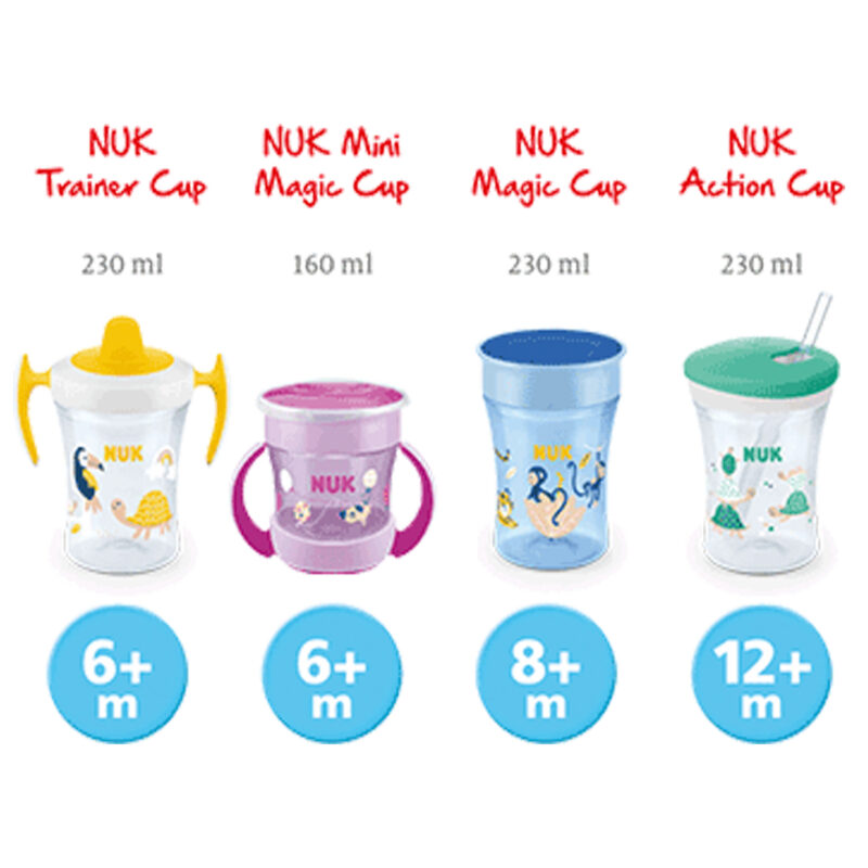 9 NUK Trinklernset 230ml