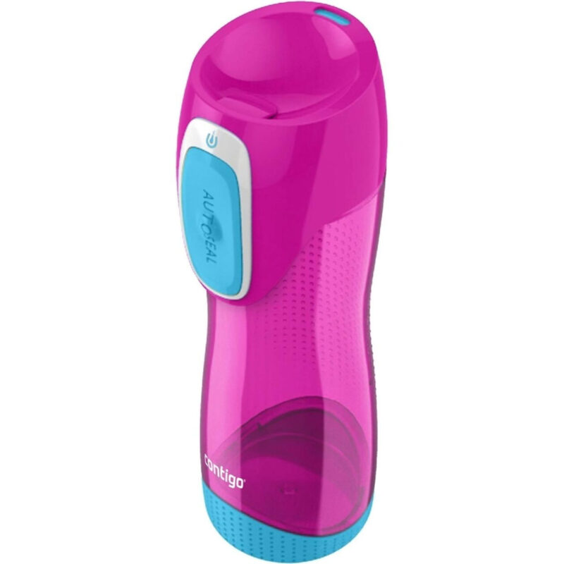 Contigo Trinkflasche Swish Autoseal, große Kunststoff Wasserflasche für Kinder, 500 ml