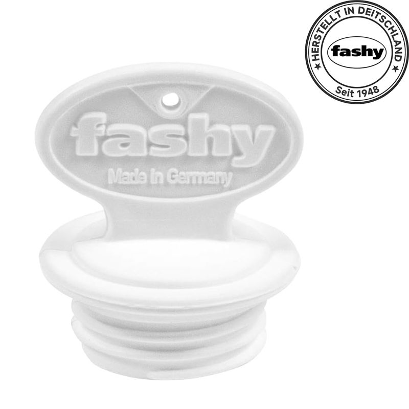 Fashy Wärmflasche mit Flauschbezug mit Glitzer-Stickerei, 2,0L, Blau