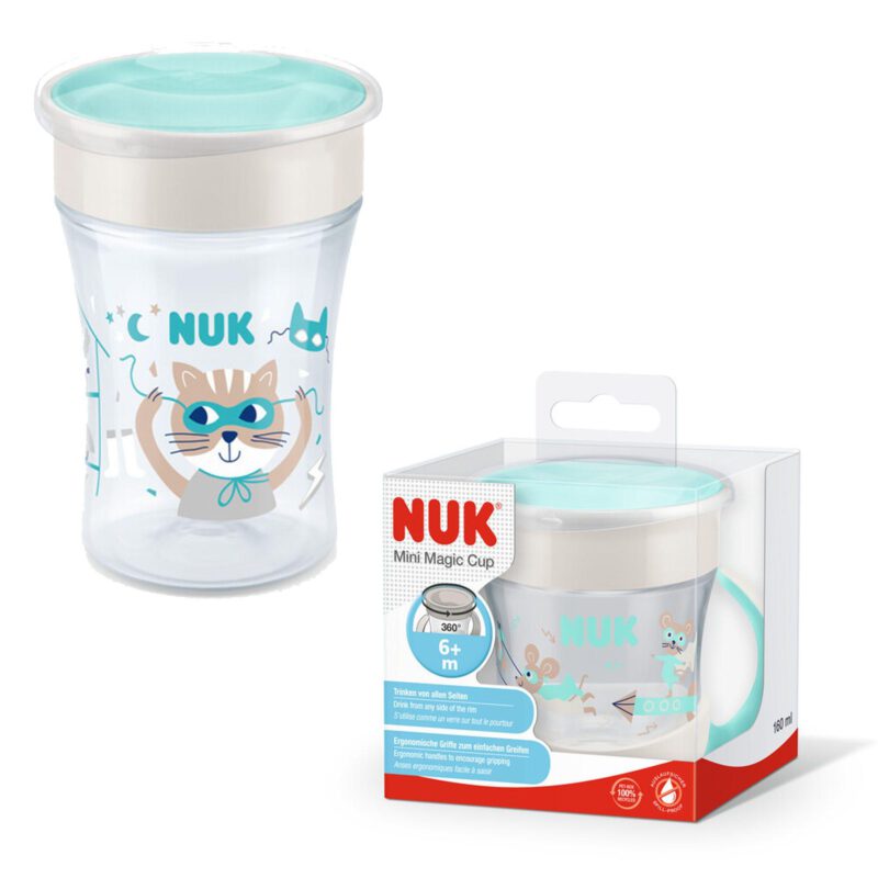 NUK Magic Cup starter set l mit Ersatz-Silikondichtscheibe