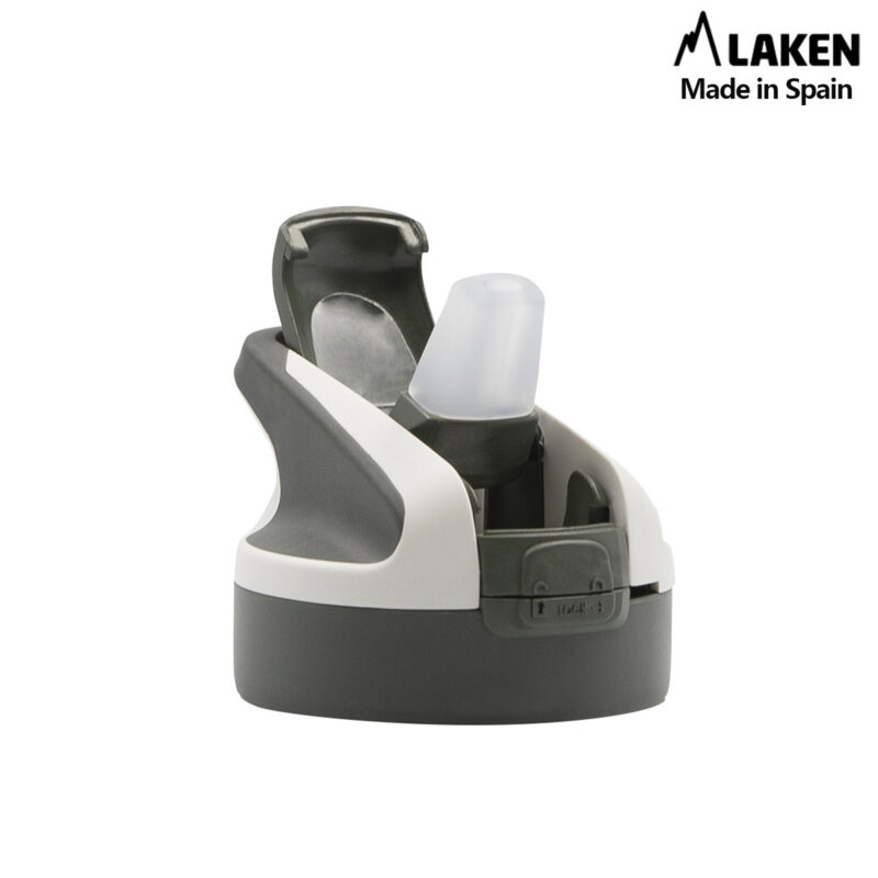 Laken Tritan Trinkflasche 450 ml – Kinderflasche mit Sicherheitsverschluss und Klappdeckel – AuslaufsicherSUMMIT ANIMAL