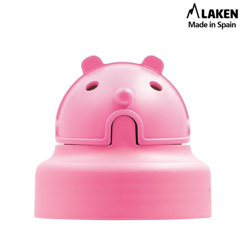 Laken Tritan-Trinkflasche 450ml mit Strohhalm und Deckel OBY FROMAGE
