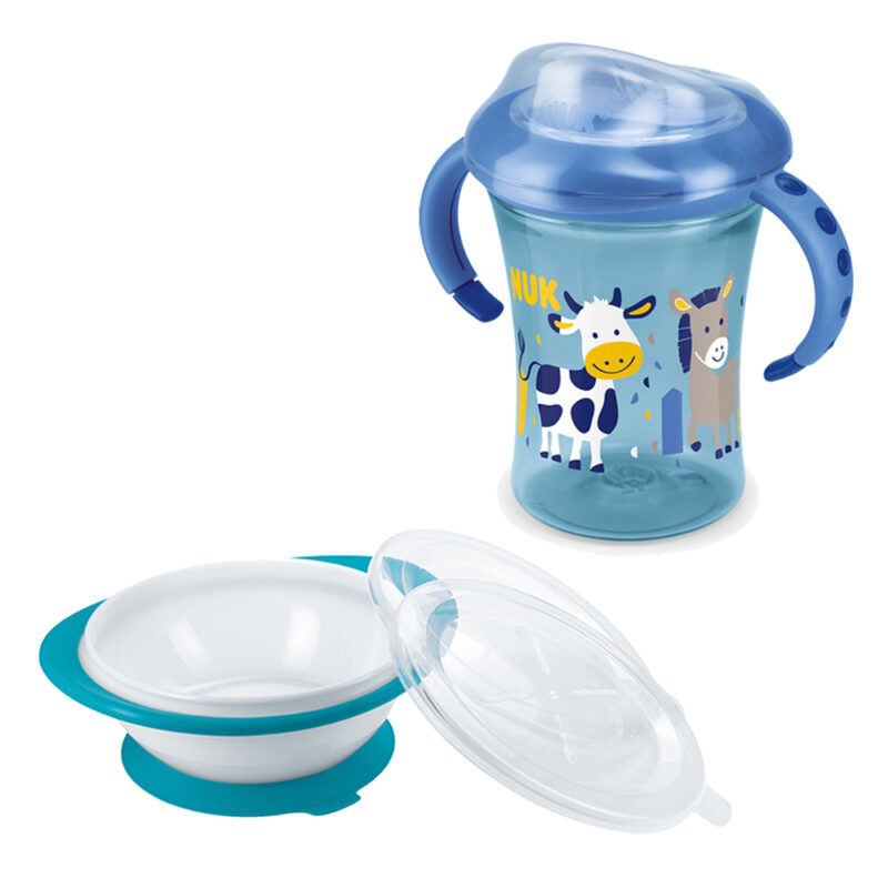NUK Trainer Cup 230ml und EASY LEARNING Esslern-Schale Vorteilset