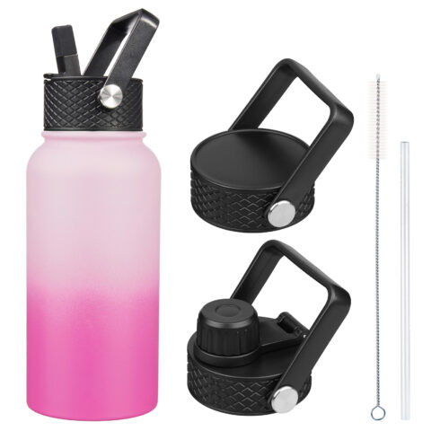 3 Snoekie Thermos Trinkflasche 800ml rosa
