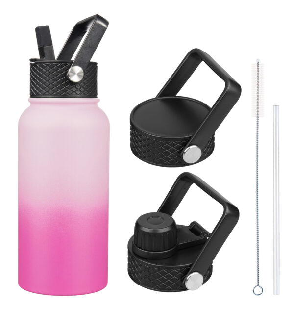 Snoekie Thermos Trinkflasche 800ml rosa – Bild 2