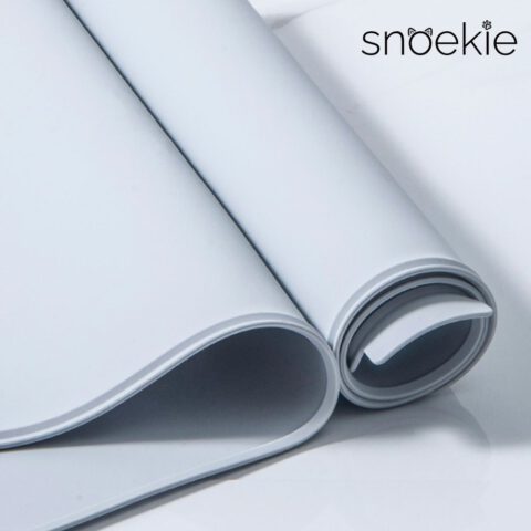 snoekie XL Silikon-Futtermatte – 55×39 cm, Rutschfest, Wasserdicht, Extra Groß, Leicht zu Reinigen