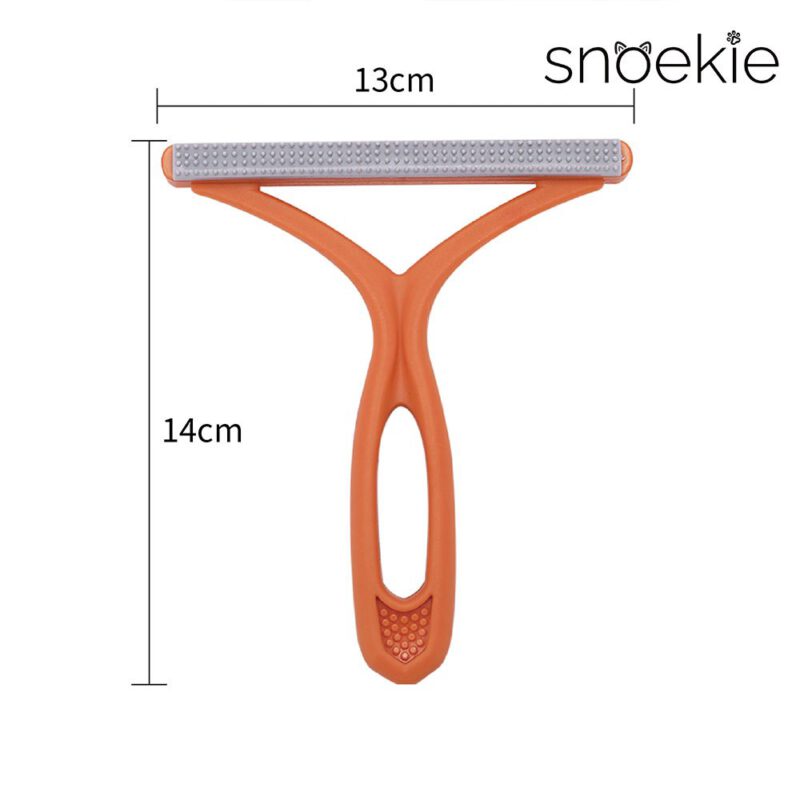 snoekie Tierhaar-Entferner – 2-in-1 Fell- und Haarentferner für Hunde & Katzen, Abzieher für Teppiche, Böden & Möbel