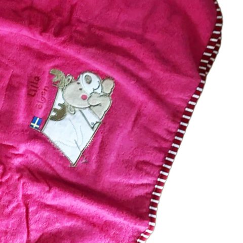 Morgenstern Kinder Badeponcho aus Baumwolle Schloss