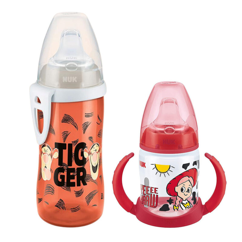 NUK PP-Trinklernflasche 150 ml mit Active Cup 300ml Vorteilset