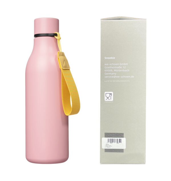 Snoekie Thermosflasche 530ml rosa – Bild 3