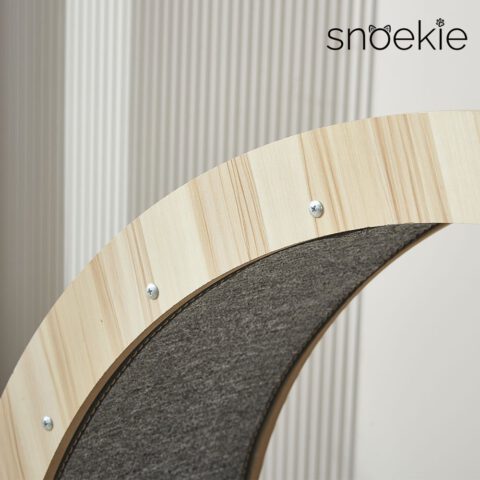 Snoekie KT-1100 – Leises Indoor Katzenlaufrad groß für Wohnungskatzen – stabil