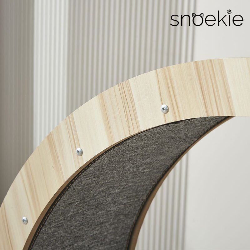 Snoekie KT-1100 – Leises Indoor Katzenlaufrad groß für Wohnungskatzen – stabil
