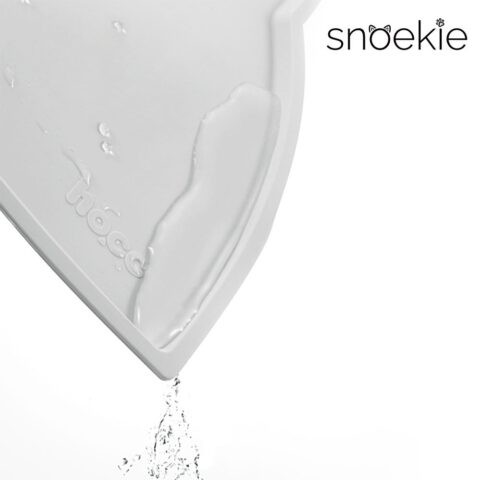 snoekie Rutschfeste Silikon-Futtermatte – 46.5×25.8 cm, Katzenform, Wasserdicht, Leicht zu Reinigen