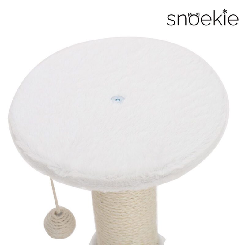 58ff4e26-e2a6-405c-a20c-32870c0f142c_1000x1000.jpeg.format.jpg SNOEKIE Kratzbaum für Katzen, 78 cm hohe Kratzsäule aus Sisal mit abnehmbarem Katzenbett, MDF-Bodenplatte, Spielzeug, kompakt 33 x 33 cm, 5 kg