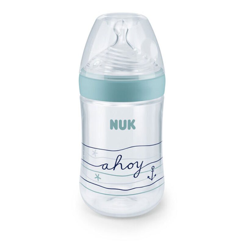 NUK Beach Nature Sense Plastic Bottle with Silicone