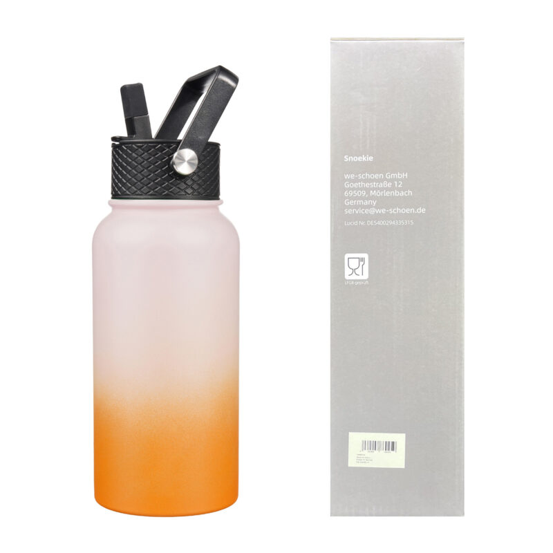 Snoekie Thermos Trinkflasche 800ml orange