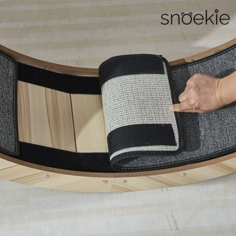 Snoekie KT-1100 – Leises Indoor Katzenlaufrad groß für Wohnungskatzen – stabil