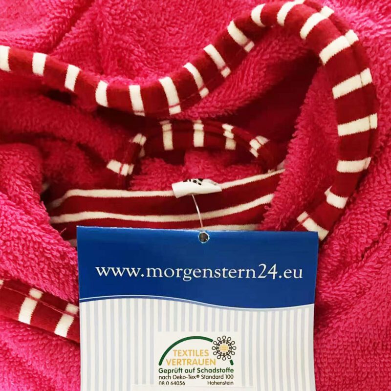 Morgenstern Kinder Badeponcho aus Baumwolle Schloss